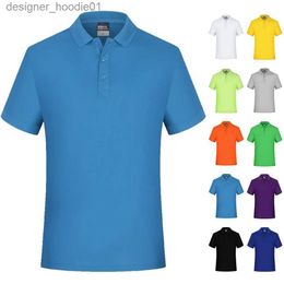 Polo's voor heren zwart heren shirt groothandel goedkope halslijn t-shirt mode shirt zomer casual heren camisas masculi t-shirt c240412