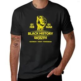T-shirt d'histoire du mois noir Polos pour hommes