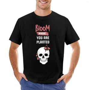 Herenpolo's Bloom Where You Are Planted Os Et Botanique T-shirt Herenkleding Kleding
