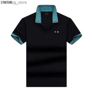 Heren Polos Bosss Designer Polo Shirts Mens Rapel Mens Polo Shirt Hoogwaardige modeheren T-shirt Luxe Polo Ademende man Top Zomerbedrijfshirt maat M-XXXL L49