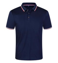 Polos pour hommes marque polo masculin chemises de couleur unie à séchage rapide revers hommes t-shirts homme polo t-shirts pour hommes hauts 230225
