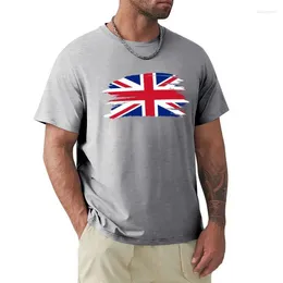 T-shirt britannique britannique de polos pour hommes