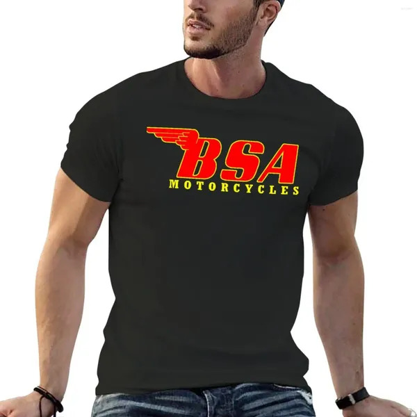 T-shirt de motos masculins BSA T-shirt