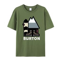 Heren Polos Burton Snowboards T -shirt Maat S 5XL 230511