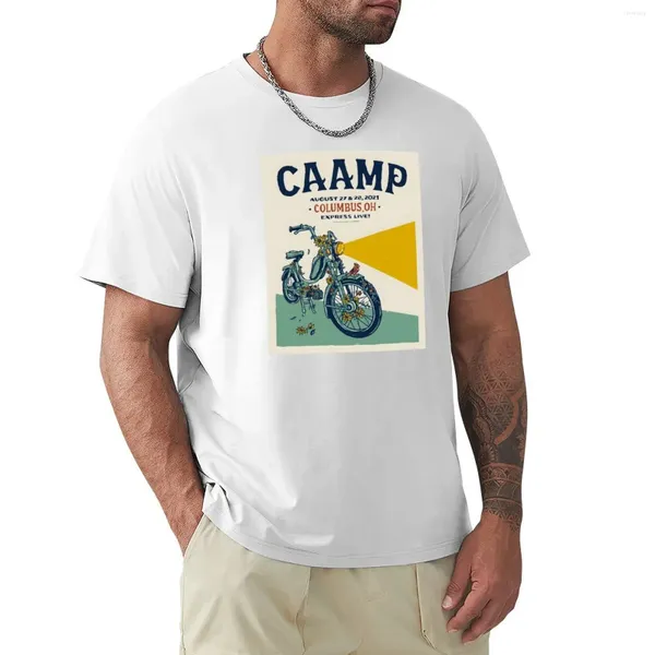 Men's Polos Caamp T-shirt Funny Plus Tize Tops Customs Concevoir votre propre chemise d'entraînement pour hommes surdimensionnés Summer