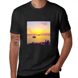 Polos pour hommes Café Del Mar Ibiza - Couchers de soleil à retenir T-shirt personnalisé T-shirts Anime Vêtements mignons Sweat-shirt Blanc uni Hommes