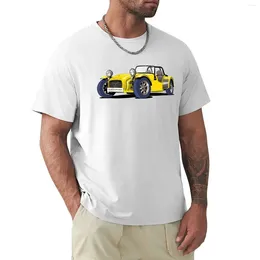 Men's Polos Caterham Sept t-shirts de voiture de sport légers Blacks Vêtements mignons personnalisés T-shirts surdimensionnés vintage pour hommes