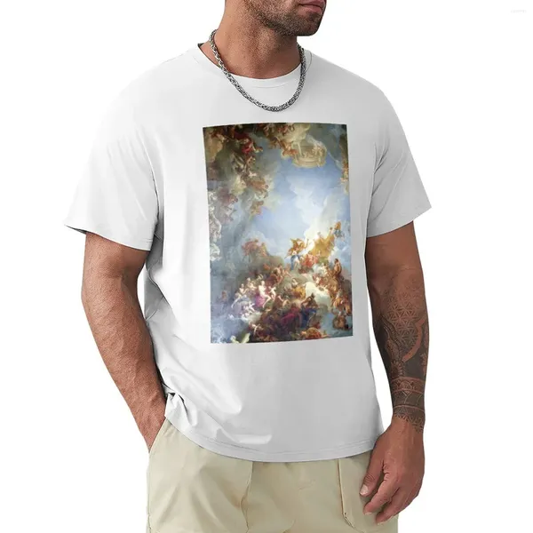 Plafond de polos masculin à Versaille Renaissance T-shirt T-shirt surdimensionné des vêtements d'été Tops T-shirts pour hommes