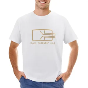 Polos pour hommes Chaos Computer Club-T-Shirt à Code milliard de dollars, hauts d'été vierges, vêtements Vintage, coupe cintrée pour hommes