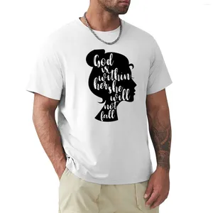 Polos pour hommes Christian Quote T-shirt T-shirts noirs Concevez vos propres hommes à manches longues
