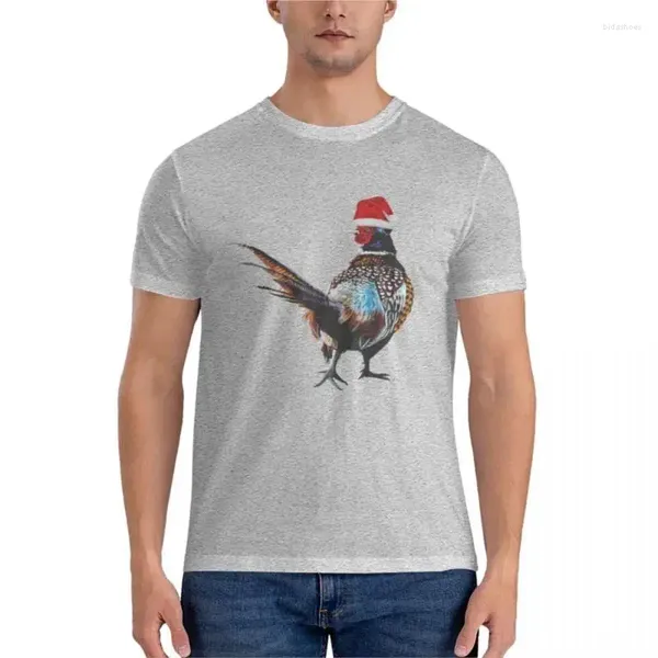 Polos pour hommes Faisan de Noël - Faisans festifs Jeu Oiseau-Art de Noël T-Shirt essentiel Vêtements Kawaii