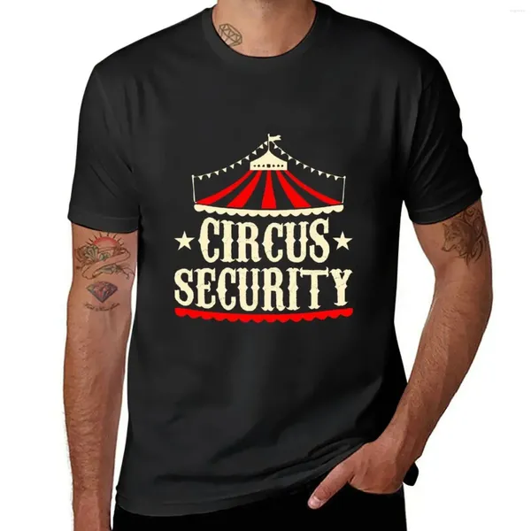 Châchage T-shirt de sécurité de cirque de cirque masculin