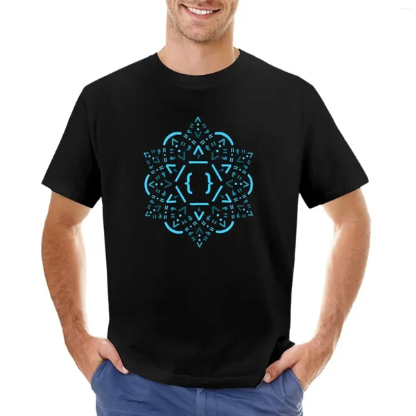 Polos pour hommes Code Mandala - Réagir Cadre T-Shirt Haut D'été À Manches Courtes T-shirt Anime Sweat T-shirts Pour Hommes Coton