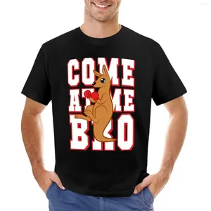 Les polos masculins Comes at Me Bro T-shirt Vêtements esthétique Animal Prinfor Boys Vêtements mignons T-shirts surdimensionnés pour hommes Coton