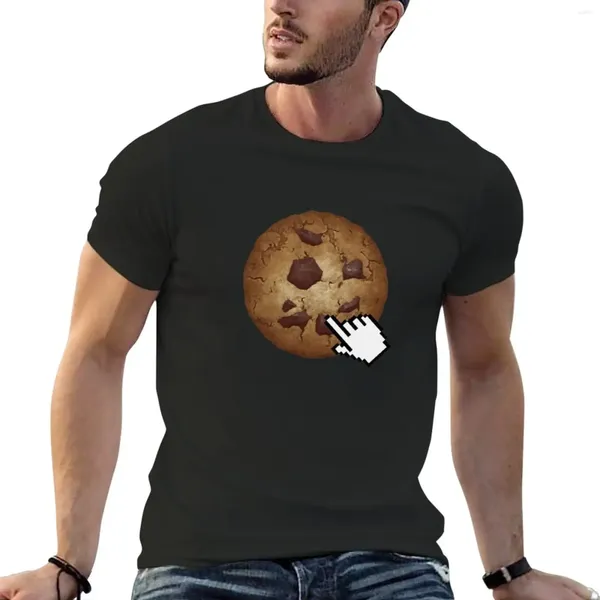 Camiseta de anime de la camiseta de las galletas de Polos para hombres camisetas gráficas para hombres