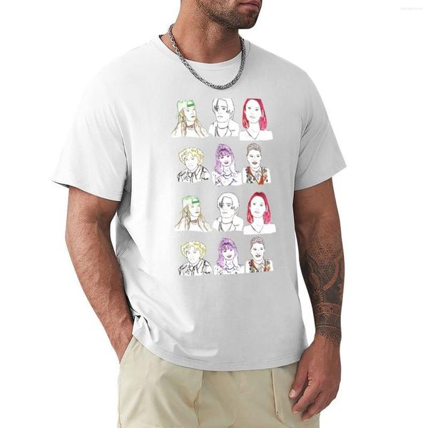 Polos pour hommes Cool Kids T-Shirt Graphics T Shirt Anime Clothes Cute Men's Shirts