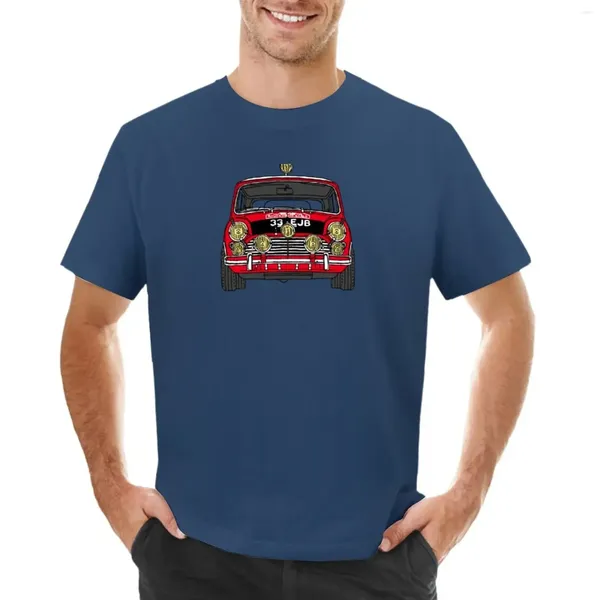 Men's Polos Cooper S Rally Car T-shirt Edition Summer Vêtements Summer Fruit of the Loom Mens T-Shirts