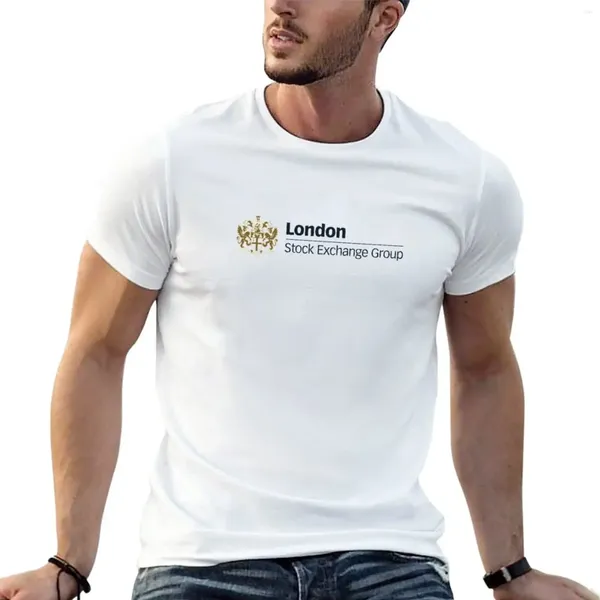 Polos pour hommes Copie de Live Fast Eat London Stock Exchange T-shirt Tops d'été Vêtements vintage Vêtements noirs