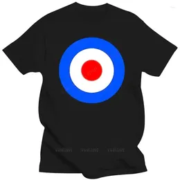 Tee-Shirts en coton pour hommes pour hommes Target Retro mods T-shirt S-xxxl hip-hop t
