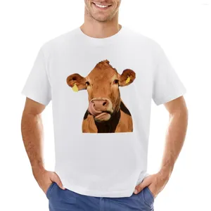 Polos pour hommes T-Shirt de nez de vache léchant des douanes concevez votre propre T-shirts noirs d'anime pour les hommes