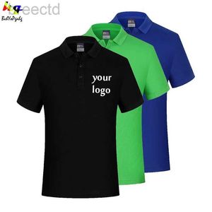 Herenpolo's Op maat gemaakte/designoverhemden en poloshirts met korte mouwen Bedrukking Job Advertising Team ldd240312