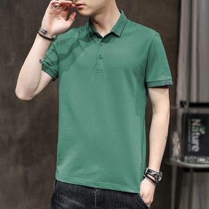 Polos homme Personnaliser polo homme manches courtes publicité A1205 kaki marron vert foncé bleu marine noir coton 221122