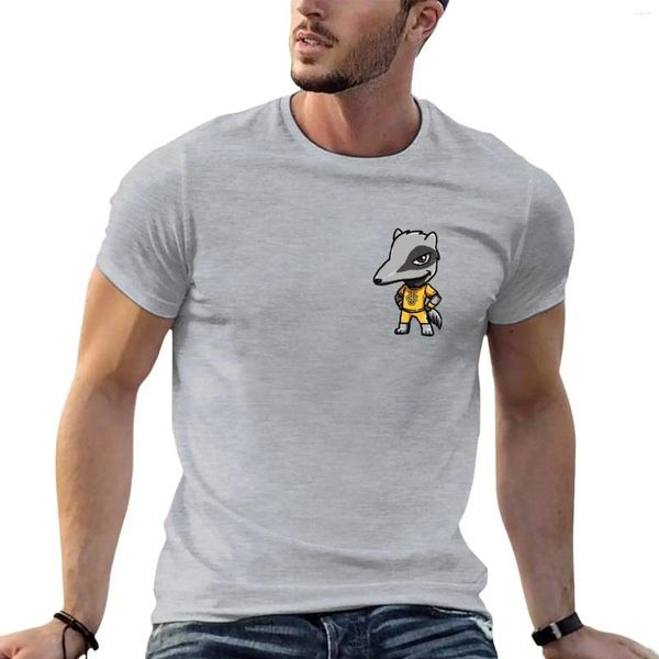 Polos pour hommes T-shirt de mascotte de fourmilier mignon Fans de sport Anime Tops Chemises d'entraînement pour hommes