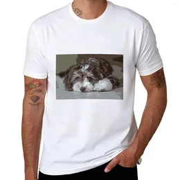 Polos pour hommes T-shirt mignon petit chien vêtements esthétiques T-shirts drôles T-shirts de fans de sport T-shirts vierges pour hommes