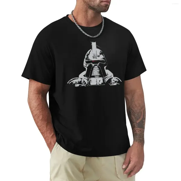 Camiseta para hombres Polos Cylon Camiseta de manga corta Tops Summer Tops Blacks Boorized Mensas Mensas Casuales