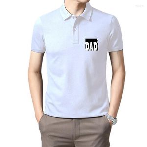 Polos pour hommes papa 3 cadeau de fête des pères t-shirt hommes amour impression t-shirt US Standard grande taille S-3XL