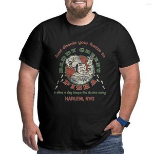 Heren Polo's Daddy Green's Pizza T-Shirt Big Tall Tees Plus Size 4XL 5XL 6XL Tops Esthetische Kleding Leuke Kleding Hippie Heren T-shirt