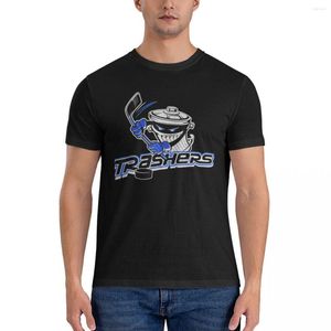 Polos pour hommes Danbury Trashers Hockey sur glace Vintage Tee UHL Classic T-Shirt Edition T Shirt Vêtements Hommes