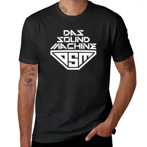 Polo's voor heren Das Sound Machine DSM Logo T-shirt - Pitch Perfect Sweat Shirt Shirts Zomer Top Heren Grafische T-shirts Grappig