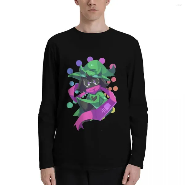 Polos pour hommes Deltarune - Ralsei T-shirts à manches longues Sweat-shirts T-shirt graphique Fruit Of The Loom Hommes