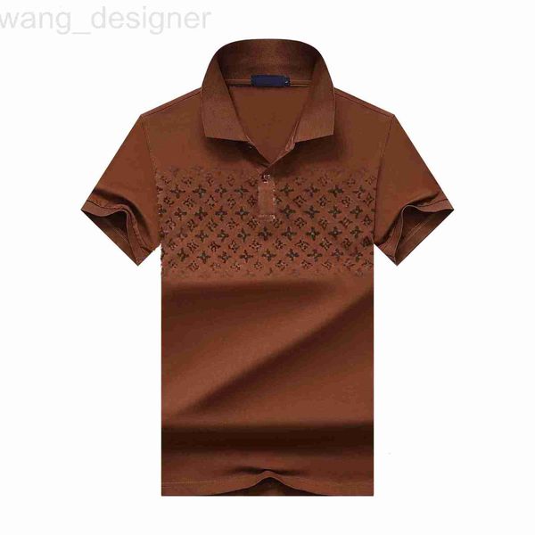 Men's Polos Designer 2023 Vêtements de marque en gros Shirts Designer Luxury CHIRTS MEN CASSOCUST PRIME T-shirt T-shirt High Street Mens T Shier M-3XL 18AO