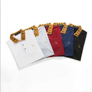 Herenpolo's Designer merkpoloshirt voor heren L letter Puur katoen T-shirt met kraag en korte mouwen Jeugd Vrije tijd Zakelijk Sport Engeland 9IT88