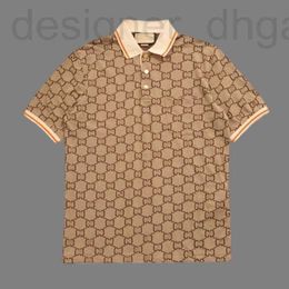 Herenpolo's ontwerper Plafond niveau G familie T-shirt poloshirt Casual Paris korte mouwen dubbele Gu Men WKSP