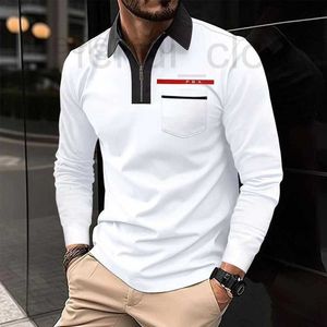 Polo's Designer Designer Designer Classic Clothing Men's Polo Shirt Borduurde luxe T-shirt Fashion Casual Trend Rapel Ademend lange mouwen modepolo shirt