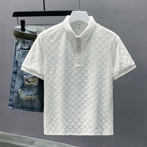 Polo's Designer Fashion Top hoogwaardige zakelijke kleding Borduurde kraag details met korte mouwen Polo shirt Heren T -shirt M4XL met korte mouwen