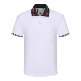 Polos pour hommes designer luxe mode broderie colorée M-3XL mens slim fit polos à manches courtes chemises