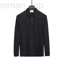 Polos para hombres Diseñador Polo Camiseta Jersey Tees Moda Hombre Chaqueta Estilista Manga larga Camisetas Sudadera Hombres Ropa deportiva Tamaño 3XL 4XL 5XL 6XL 1482