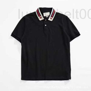 Vêtements à manches courtes de créateur de polos masculin T-shirt à ruban à ruban Tiger Polo Star Style 2TP1