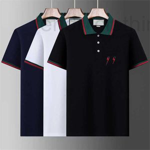 Polos pour hommes Designer SS23 Mens Polo Shirt Summer Broderie Manches courtes Casual Hommes T Taille asiatique M-3XL WM2I