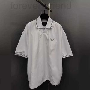 Men's Polos Designer Version P Home 2024 Nouveau T-shirt à manches à manches courtes à manches courtes