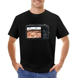 Herenpolo's Digitale camera (vol. 12) T-shirt Aangepaste T-shirts Tops Oversized T-shirts