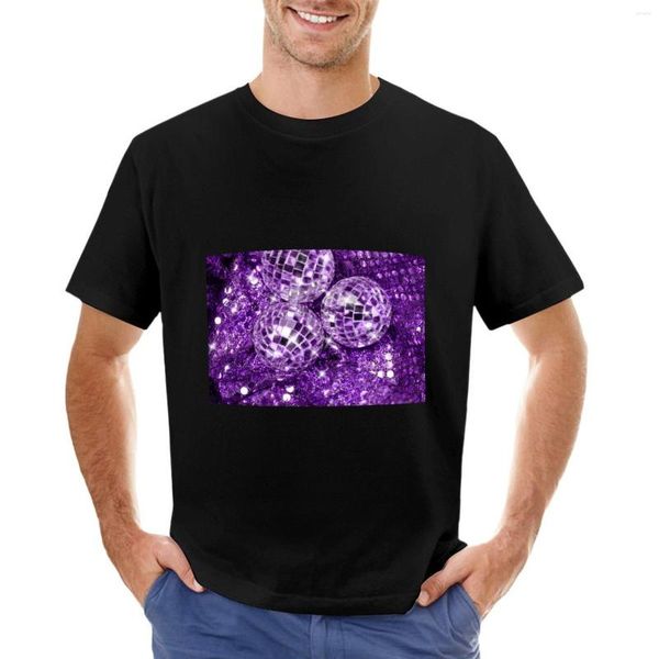 Polos para hombre Bolas de discoteca Glam #5 #retro #wall #art Camiseta de gran tamaño Camisetas para hombre Divertido