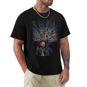 Polos pour hommes Disco Elysium Artwork T-shirt Vêtements esthétiques T-shirt vintage Chemises noires pour hommes