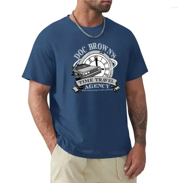 T-shirt de voyage de Polos Men's Polos Doc Brown
