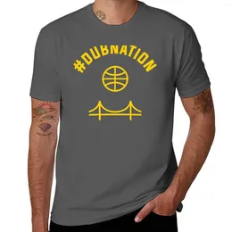 Herenpolo's Dub Nation T-shirt Esthetische kleding Sneldrogend Anime Heren T-shirt