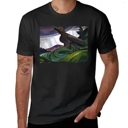 Polos pour hommes Emily Carr - T-shirt Big Raven T-shirts pour fans de sport Vêtements pour hommes à séchage rapide